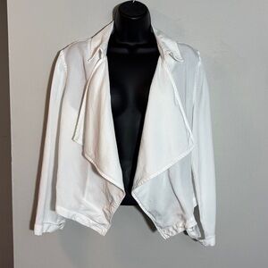 Soft Surroundings White Women's wrap Blazer size medium